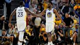 Warriors' Kevon Looney praises Draymond Green, Andrew Wiggins after Game 5 win