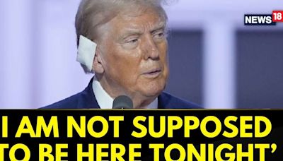 Donald Trump News | "I'm Not Supposed to Be Here Tonight," Says Donald Trump. Crowd Reacts | GCNN - News18