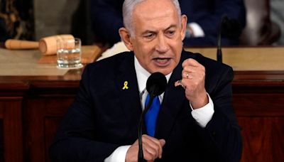 In fiery speech to Congress, Netanyahu vows 'total victory' in Gaza and denounces U.S. protesters