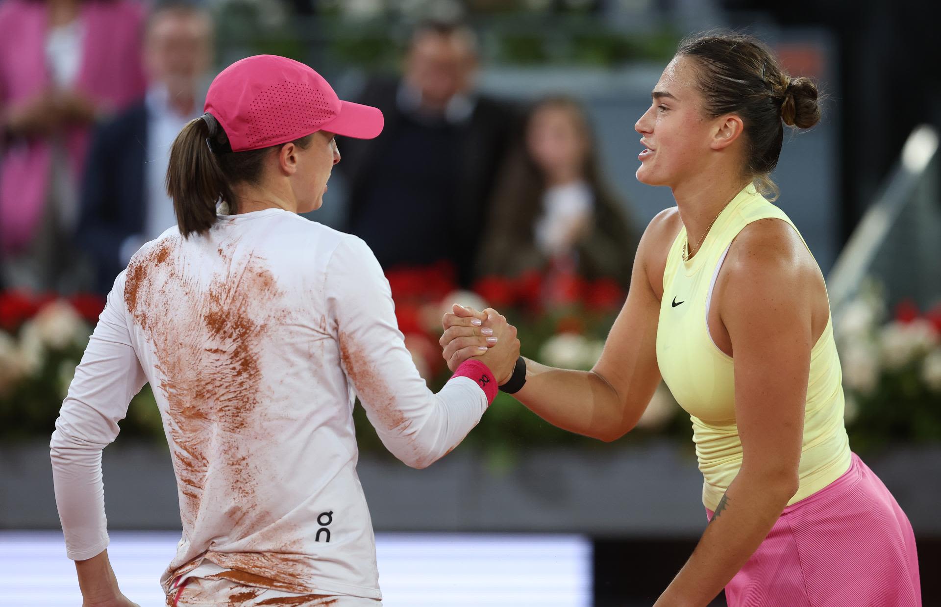 Andy Roddick issues major take and prediction on Iga Swiatek, Aryna Sabalenka