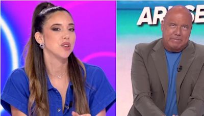 Tatiana Arús para los pies a su padre, Alfonso Arús, en pleno directo de 'Aruseros': "Oye, ¿qué pasa?"