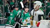 Stars first to hold serve at home, beat Knights 3-2 in Game 5 for series lead in NHL playoffs