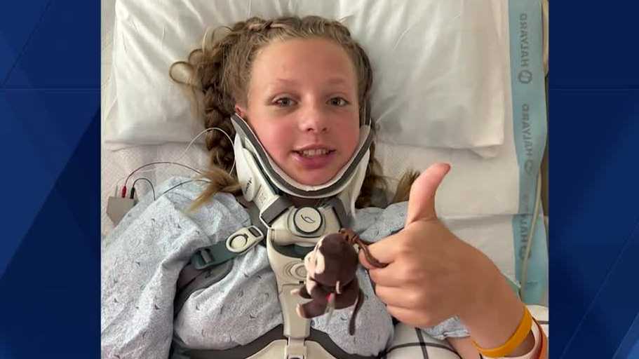 Beaver County community to welcome home 11-year-old crash survivor after 20-day hospital stay