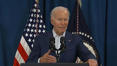 'No place in America for this kind of sick violence,' says Biden after Trump rally shooting