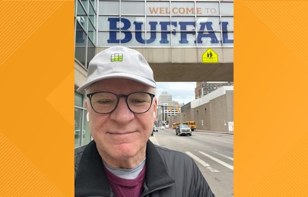 Steve Martin was in Buffalo over the weekend