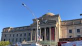 Protesters call for boycott of Brooklyn Museum after police make 34 arrests