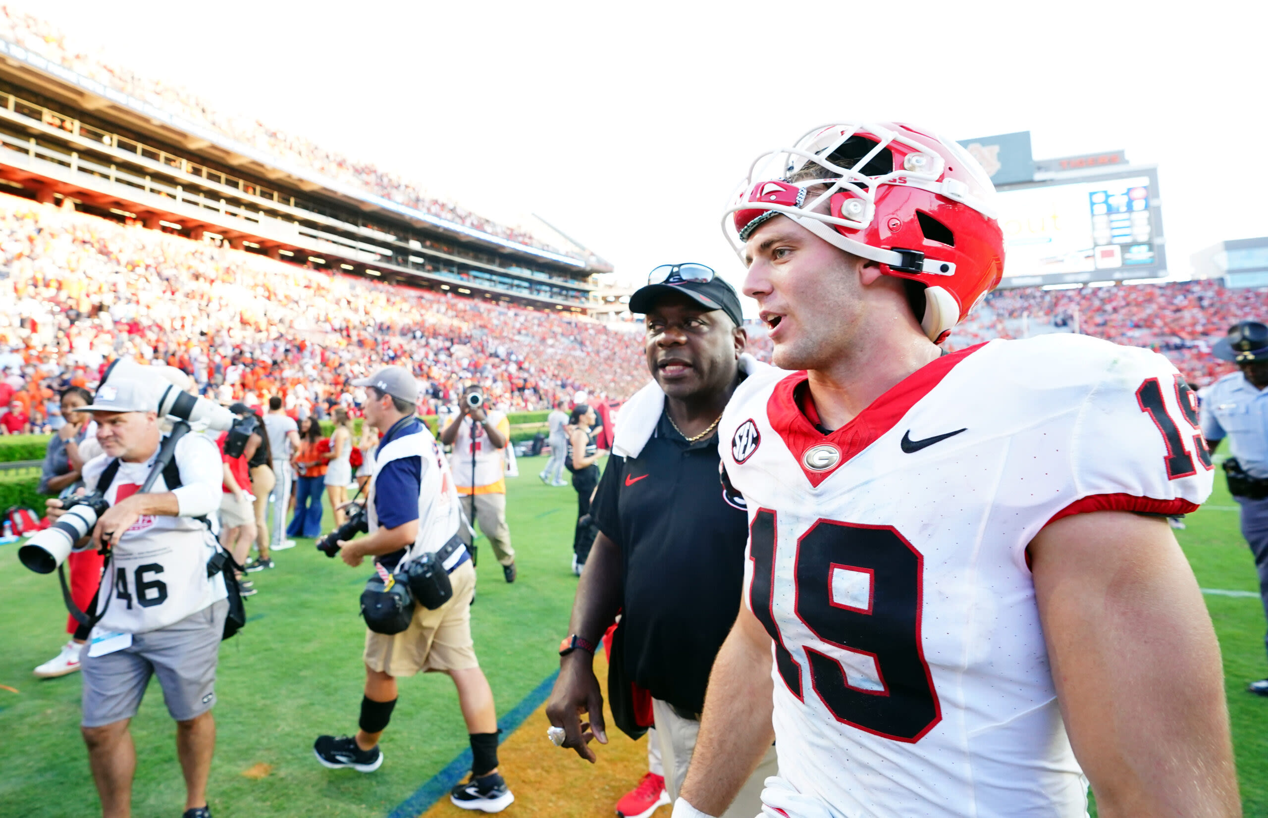 Brock Bowers named as a NFL draft steal