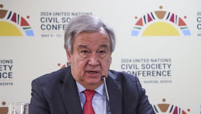 Guterres llama a aumentar ayuda humanitaria y para reconstrucción de Gaza