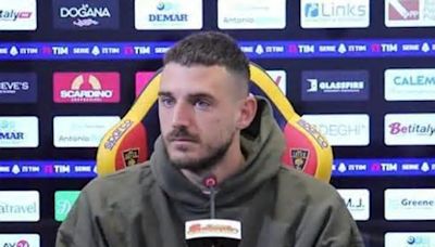 LECCE - Falcone: "Darò il massimo per la mia squadra"