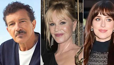 Antonio Banderas & Melanie Griffith: A Look At Their Relationship & Bond With Stepdaughter Dakota Johnson