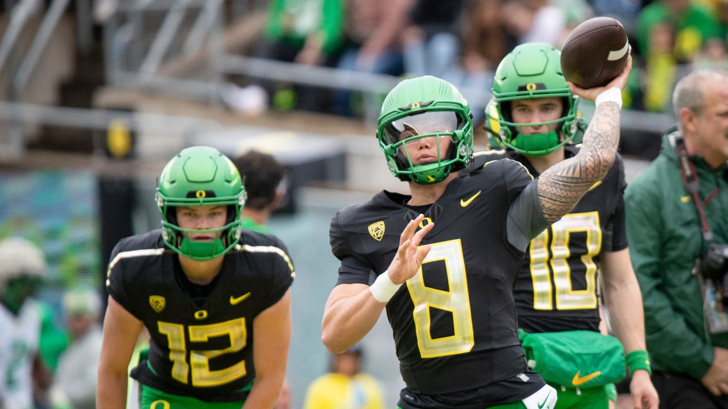 Ranking Best Quarterback Rooms In College Football: Oregon Ducks No. 1?