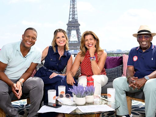 Today Show fans stunned with live proposal in Paris as US Olympian gets down on one knee