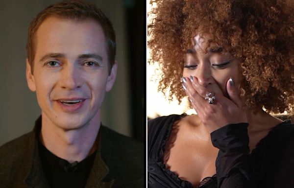 The Acolyte’s Amandla Stenberg Adorably Fangirls Over Star Wars Vet Hayden Christensen's Special Video Message