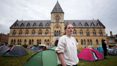 Nancy Pelosi heckler at heart of Oxbridge Palestine protests