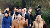 Los Windsor, unidos en la misa de Navidad en Sandringham, la primera de Carlos III tras su coronación