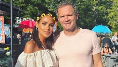 Jean Johansson poses for rare loved-up snap with ex-Rangers star hubby Jonatan