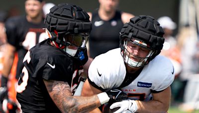 Watch the first fight of Cincinnati Bengals training camp practice