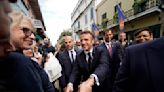 Macron hits New Orleans' French Quarter, meets with Musk