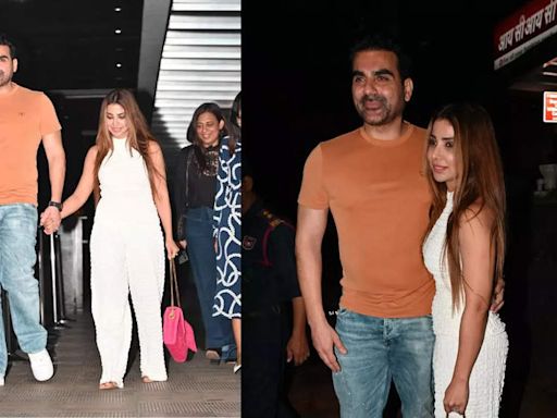 Arbaaz Khan and Shhura dish out couple goals with latest outing -See PICS | Hindi Movie News - Times of India