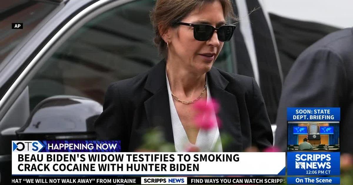 Widow of Beau Biden tells jurors in Hunter Biden's gun trial that she threw firearm in a trash can