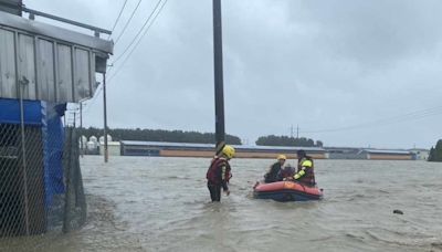 強烈颱風凱米致災性降雨 氣象署：與2009年莫拉克颱風同等級