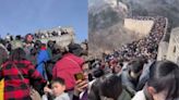 Watch: Great Wall Of China Overcrowded With Tourists, Resembling Crawling Ants - News18
