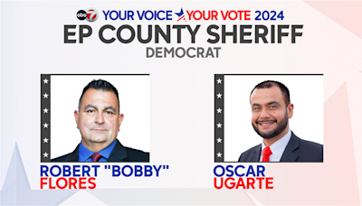 Oscar Ugarte takes early lead for the Democratic nomination for El Paso Sheriff