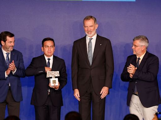 Felipe VI entregó a LA NACION el premio Rey de España por el documental “Pampa seca”