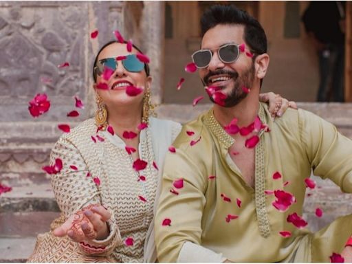 Neha Dhupia wishes Angad Bedi on 6th anniversary: Through laughs, victories, losses