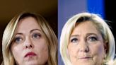 Italiana Meloni e francesa Le Pen serão melhores amigas da direita?