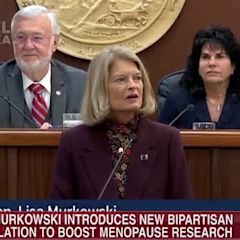 Lisa Murkowski introduces historic legislation for menopause research