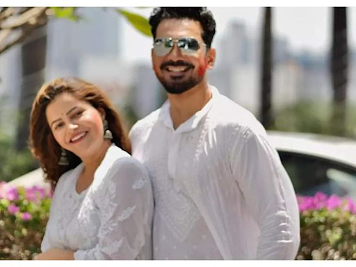 Rubina Dilaik pens down a sweet note for husband Abhinav Shukla on his birthday; says 'Together in this journey called life' - Times of India