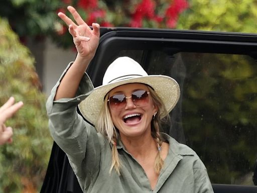 Cameron Diaz, Chris Pratt families celebrate 4th of July in Montecito