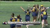 Notre Dame Women's lacrosse lose 15-14 at the buzzer to Michigan