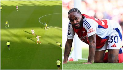 What Arsenal fans are saying about Raheem Sterling after he makes full PL debut v Southampton