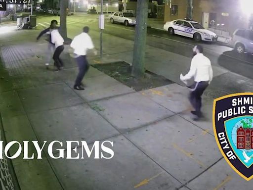 Hate crime charges for Brooklyn stabbing suspect. Video shows violent confrontation in Crown Heights.