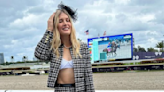 Eugenie Bouchard stuns in tweed skirt set at horse races: 'Super classy!'