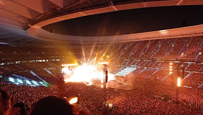 Morat cumple un sueño tras un histórico concierto en el Metropolitano ante 55.000 personas