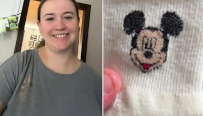 My wife bought Disney socks on Temu but we didn't notice the HUGE error at first