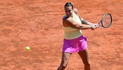 Aryna Sabalenka alcanza los octavos de final en Roma