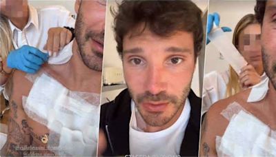 Stefano De Martino cancella alcuni dei suoi tatuaggi e c’è chi pensa che alcuni di questi riguardino Belen Rodriguez