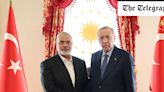 Erdogan meets Hamas leader amid reports terror group wants to relocate