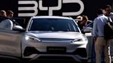 Uber partners with BYD to put its drivers into 100,000 EVs