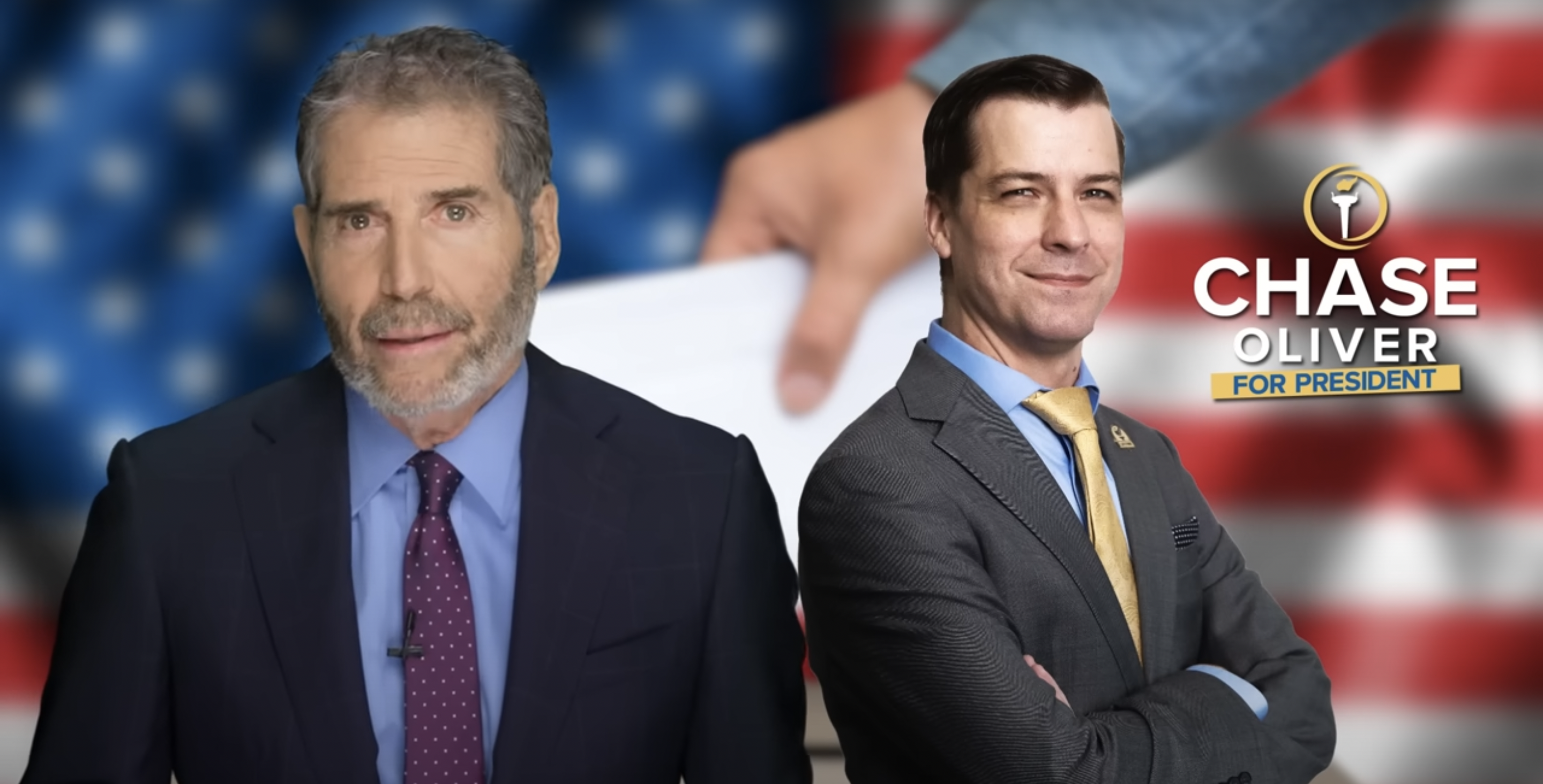 'I Don't Support Mandates From Government': John Stossel Interviews Libertarian Presidential Nominee Chase Oliver