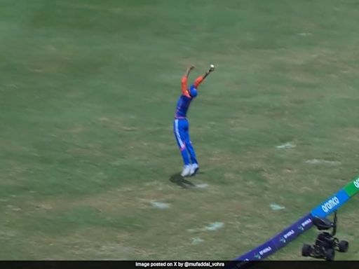 Axar Patel Takes Sensational 'Catch Of T20 World Cup' To Leave Everyone Stunned - Watch | Cricket News