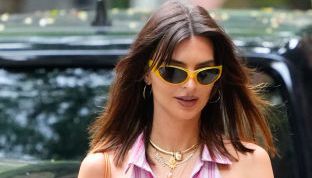EmRata can’t stop wearing this Mango halterneck top – and it’s still in stock!