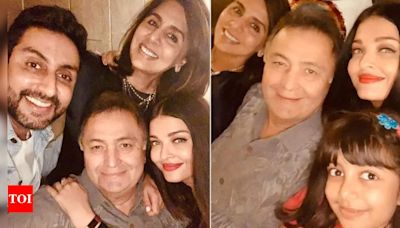 When Aishwarya Rai Bachchan paid tribute to her ‘dearest Chintu uncle’ Rishi Kapoor with heartwarming PICS: So much love for you | Hindi Movie News - Times of India