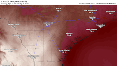 A long warming trend is about to start in San Antonio. Here s how hot it will get.