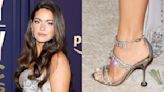 Hannah Ellis Drips in Crystals With Sparkling Alexandre Birman Sandals for ACM Awards 2024 Red Carpet