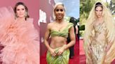 Kelly Rowland Goes Green in Beaded Gaurav Gupta Look, Coco Rocha Brings Drama in Gold Feathers and More Stars at amfAR Cannes Gala...